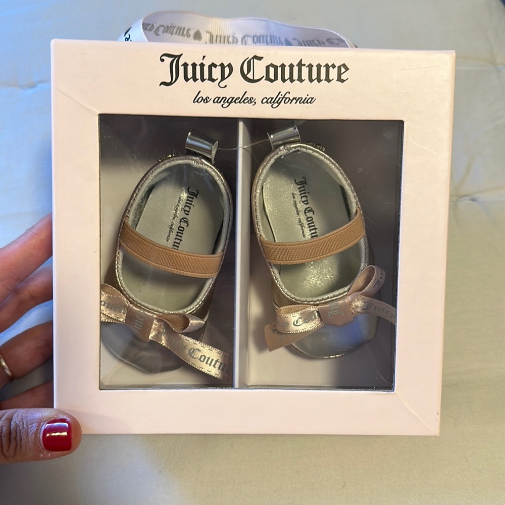 Juicy Couture baby girl shoes